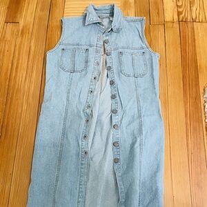 Vintage Bill Blass Denim Dress ~ Size Small, runs Large